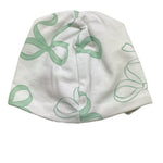 Le Bebe' Cappello Tinta Unita con Stampa per Neonata LBG5612 BIANCO LE BEBE' 