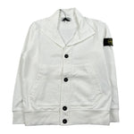 Stone Island Felpa con Bottoni Tinta Unita per Bambina K1S166100002 PANNA STONE ISLAND 