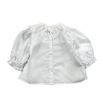 Coco' Et Mama' Camicia Tinta Unita per Neonata LUNA BIANCO COCO' ET MAMA' 