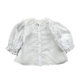 Coco' Et Mama' Camicia Tinta Unita per Neonata LUNA BIANCO COCO' ET MAMA' 