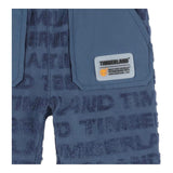 Timberland Bermuda Tinta Unita Logato con Elastico In Vita per Neonato T60127 BLU TIMBERLAND 