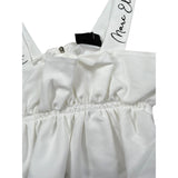 Marc Ellis Top Tinta Unita con Balze per Bambina JMJTP16483 BIANCO MARC ELLIS 