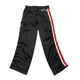 SHOPART pantalone tinta unita con profili in contrasto Nero per Bambina PAN0815 NERO SHOPART 