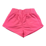 Billieblush Short In Tuta Tinta Unita Con Paillettes Rosa Fluo Per Bambina