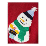 NAME IT maglia girocollo tinta unita con stampa pupazzo di neve Rosso per Neonato 13209844 ROSSO NAME IT 