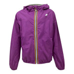 K-Way Giubbino Reversibile Bicolore con Cappuccio per Bambina K61313WK VIOLA/BEIGE K-WAY 