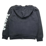 DISCLAIMER felpa tinta unita con zip e cappuccio Nero per Bambino 24IDK58261 NERO DISCLAIMER 