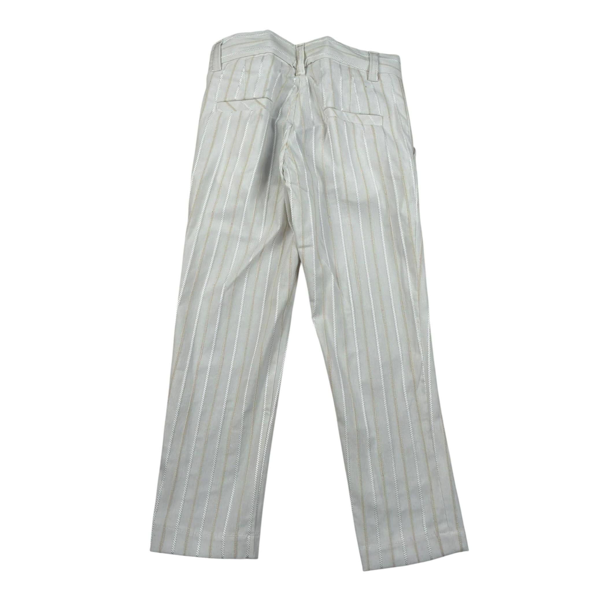 Emanuel Pris Pantalone Tinta Unita con Girovita Regolabile per Bambino EPT6200B PANNA EMANUEL PRIS 