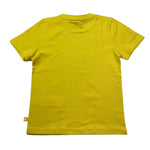 K-Way T-Shirt Girocollo Tinta Unita con Logo per Neonato K5136XW GIALLO K-WAY 