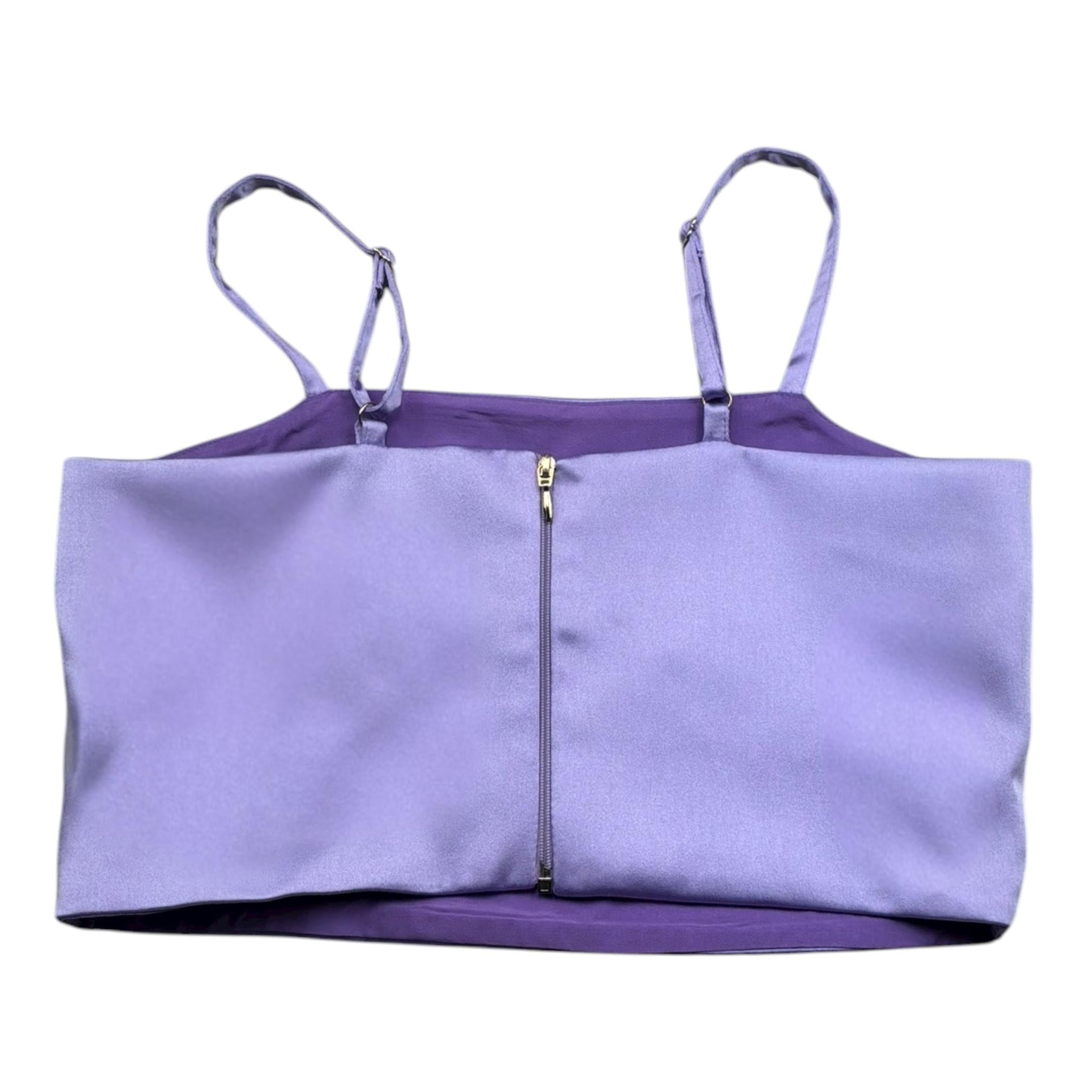 Marc Ellis Top Tinta Unita per Bambina JMJTP01250 VIOLA MARC ELLIS 