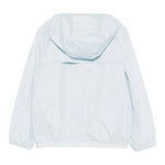 K-Way Giubbino Tinta Unita con Cappuccio per Bambina K61336W BIANCO K-WAY 