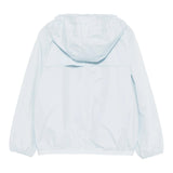 K-Way Giubbino Tinta Unita con Cappuccio per Bambina K61336W BIANCO K-WAY 