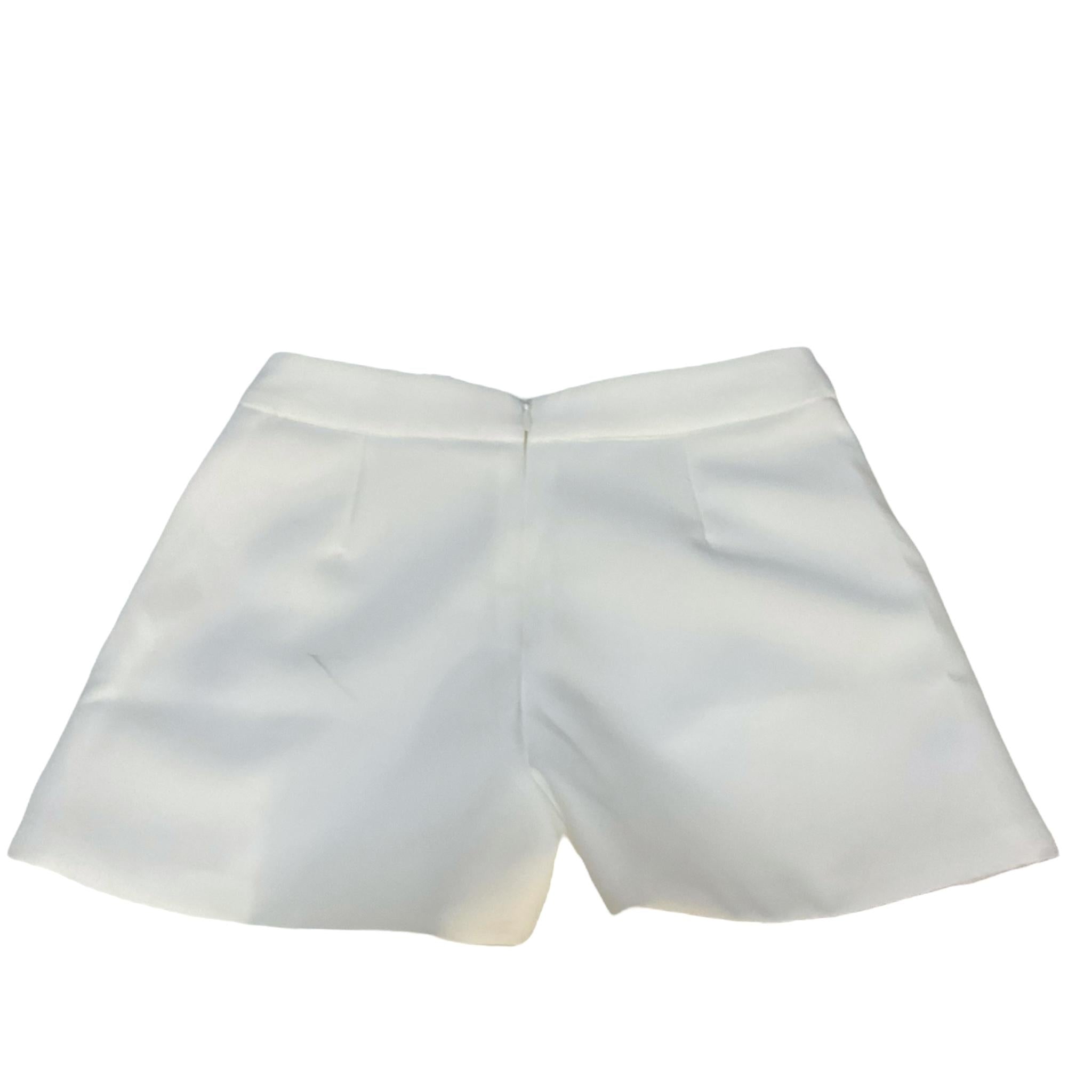 Fun & Fun Short Tinta Unita con Zip per Bambina FNCBSO01064J BIANCO FUN & FUN 
