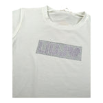 Liu Jo T-Shirt Tinta Unita con Brillantini per Bambina KA5095JXXX BIANCO LIU JO 
