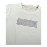 Liu Jo T-Shirt Tinta Unita con Brillantini per Bambina KA5095JXXX BIANCO LIU JO 