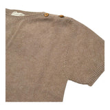 Wedoble T-Shirt Girocollo Tinta Unita per Neonato V2504302D BEIGE WEDOBLE 