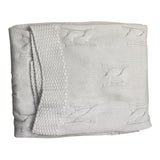 Chicco Coperta Tinta Unita Con Ricami Bianco Per Neonato