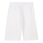 Kenzo Bermuda In Felpa Tinta Unita con Logo per Neonato K60995N PANNA KENZO 