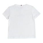 Tommy Hilfiger T-Shirt Girocollo Tina Unita con Stampa per Bambino KG0KG08524 BIANCO TOMMY HILFIGER 