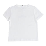 Tommy Hilfiger T-Shirt Girocollo Tina Unita con Stampa per Bambino KG0KG08524 BIANCO TOMMY HILFIGER 