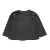 MOSCHINO shirt tinta unita girocollo con stampa Nero per Neonato M6O00R NERO MOSCHINO 