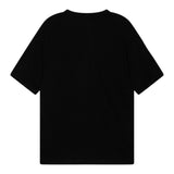 Diesel T-Shirt Girocollo Tinta Unita con Stampa per Bambino J01905 NERO DIESEL 