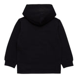 Diesel Felpa Chiusa con Cappuccio Tinta Unita con Logo per Bambino J02245 NERO DIESEL 