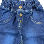 CANADA HOUSE jeans tinta unita con elastico in vita Blu per Neonata 24462210 BLU CANADA HOUSE 