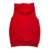 Dropseason2 Felpa Smanicata Tinta Unita con Cappuccio per Bambino SS25K050 ROSSO DROPSEASON2 