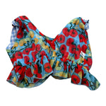 Carlotta Vindice Completo 2 Pezzi Top-Pantalone E Bandana Blu per Bambina SCPTT4J BLU CARLOTTA VINDICE 