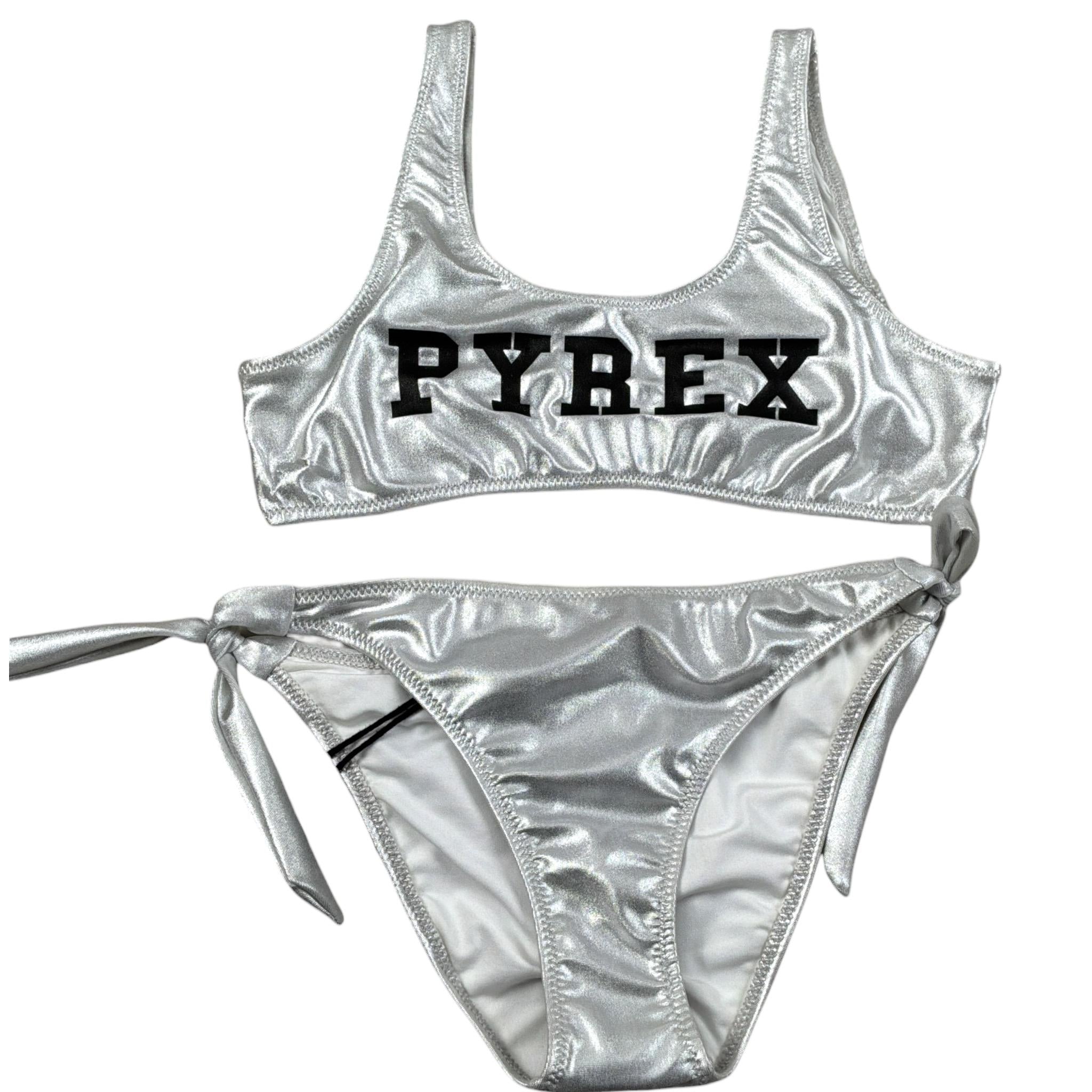 Pyrex Costume 2 Pezzi Fascia-Mutadina tinta unita Arancione per Bambina 028287 ARANCIONE PYREX 