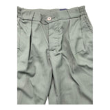 Yes London Pantalone Tinta Unita Con Elastico In Vita Verde Per Bambino