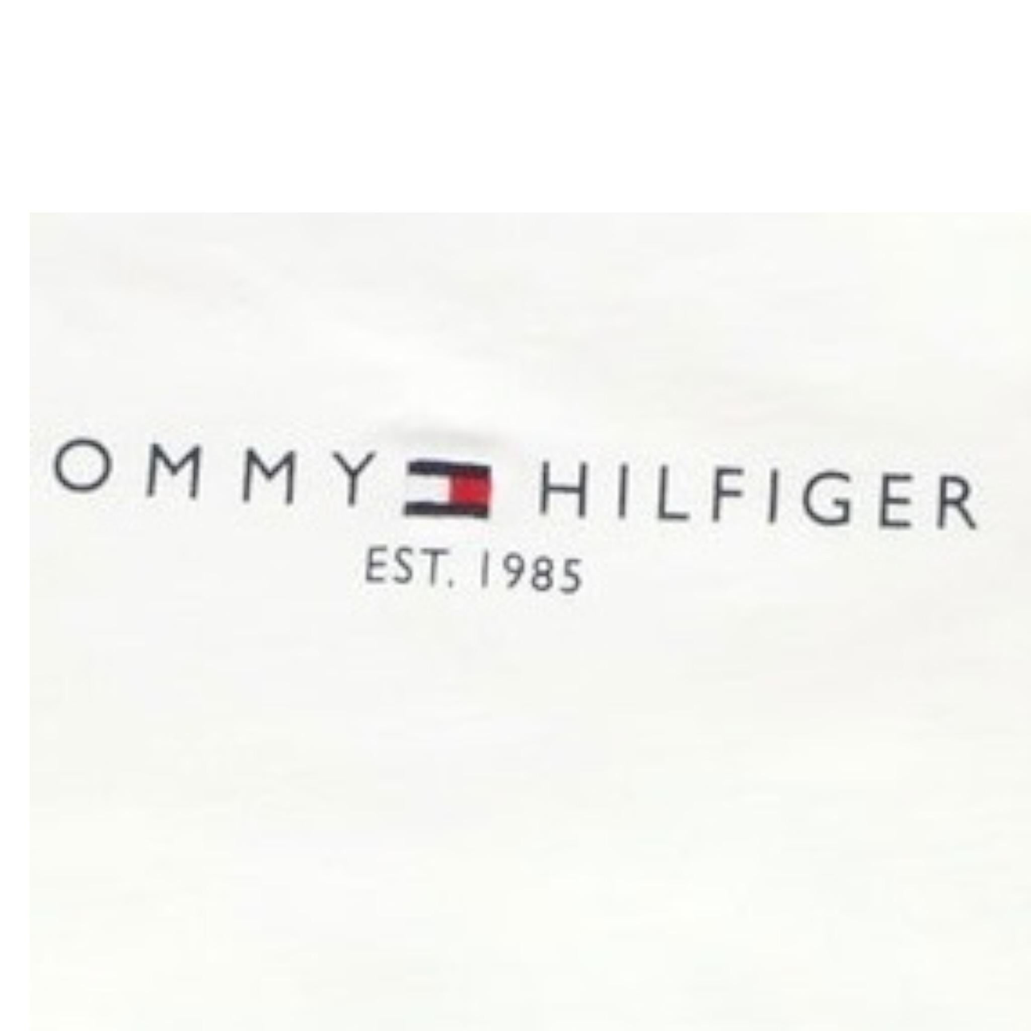 Tommy Hilfiger Completo 2 Pezzi Bermuda-T-Shirt per Bambino KB0KB09661J BIANCO TOMMY HILFIGER 