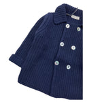 J.O. MILANO cardigan tinta unita doppiopetto Blu per Neonato 263Z5 BLU J.O. MILANO 