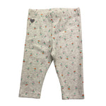 YATSI BABY leggins tinta unita con stampa Panna per Neonata 24444560 PANNA YATSI BABY 