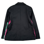 John Richmond Giacca Tinta Unita con Profili In Contrasto per Bambina RGP26134GC NERO JOHN RICHMOND 