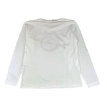 EMANUEL PRIS shirt girocollo tinta unita con stampa Bianco per Bambino ETS3130R BIANCO EMANUEL PRIS 