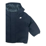 K-WAY giubbino tinta unita con cappuccio Blu per Neonato K4137VWX BLU K-WAY 