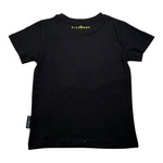 John Richmond T-Shirt Girocollo Tinta Unita con Ricami per Bambino RBP25062TS NERO JOHN RICHMOND 