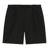 Dolce & Gabbana Bermuda Tinta Unita con Logo per Bambino L43P32 NERO DOLCE & GABBANA 