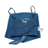 Y-Clu Top In Denim Tinta Unita per Bambina Y19102 BLU Y-CLU 