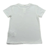 M+E' T-Shirt Girocollo Tinta Unita con Foulard per Bambino UEM0573 PANNA M+E' 