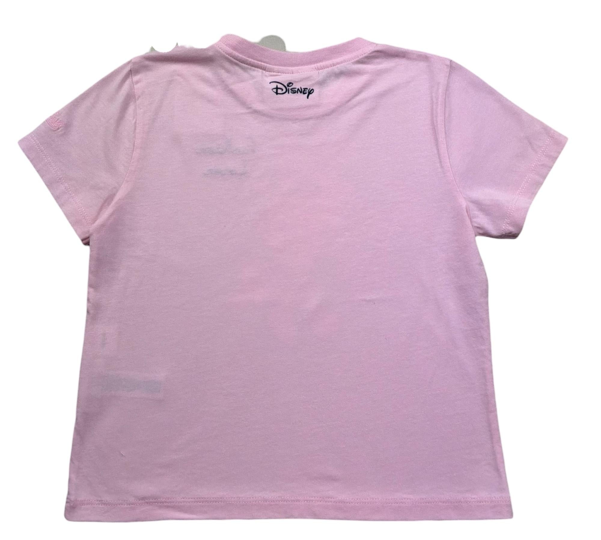 Saint Barth T-Shirt Gircollo Tinta Unita con Minnie per Bambina FAHION ROSA SAINT BARTH 