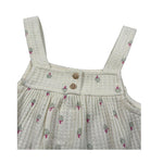 Play Up Canotta Tinta Unita con Stampe per Neonata PA022AQ11150 PANNA PLAY UP 