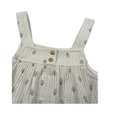 Play Up Canotta Tinta Unita con Stampe per Neonata PA022AQ11150 PANNA PLAY UP 