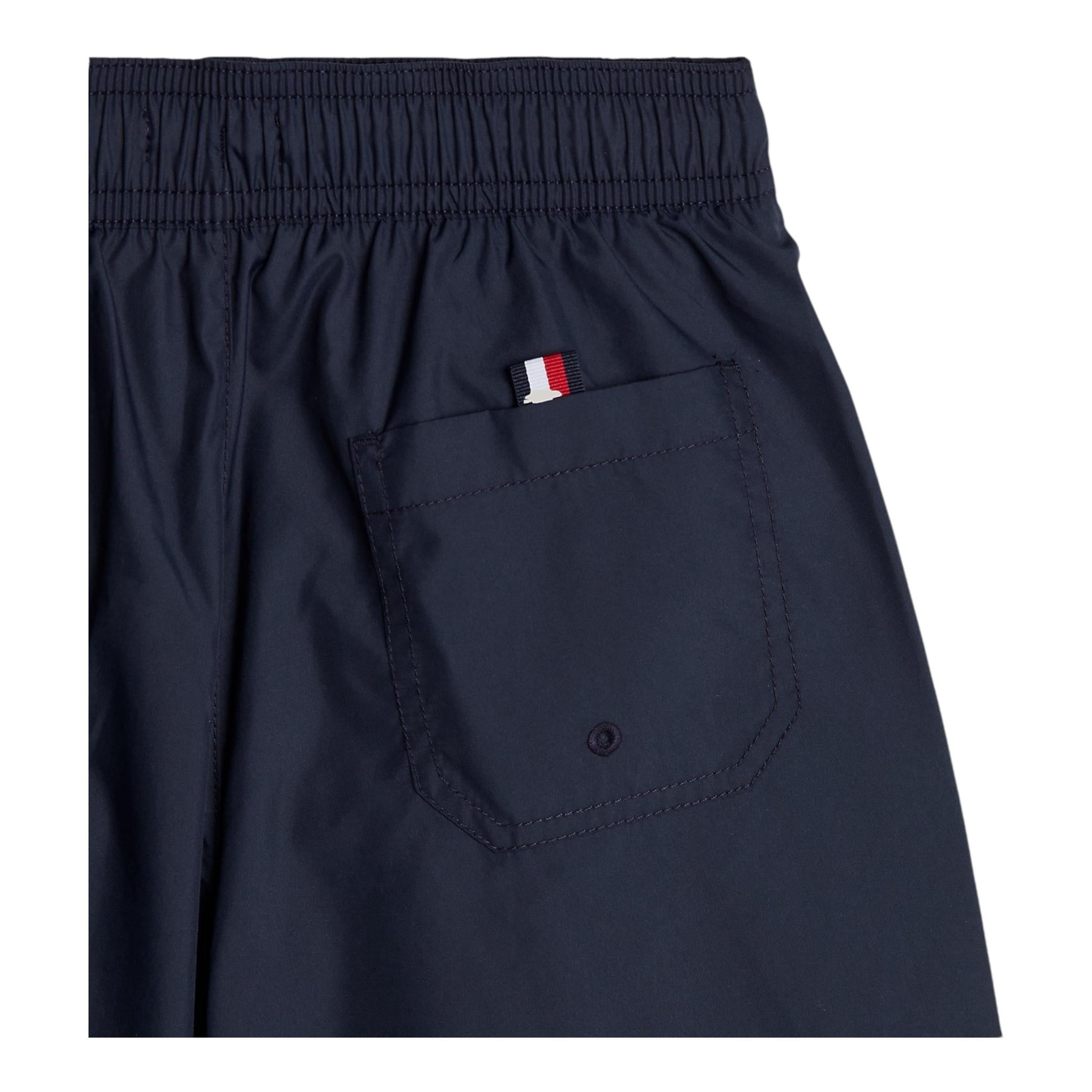 Tommy Hilfiger Costume Tinta Unita con Logo per Bambino UB0UB00528 BLU TOMMY HILFIGER 