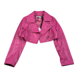 Gaelle Giubbino tinta unita con Stampa Rosa per Bambina 2745OY00471 ROSA GAELLE 