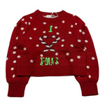 NAME IT maglia girocollo fantasia natalizia Rosso per Bambina 13224453 ROSSO NAME IT 