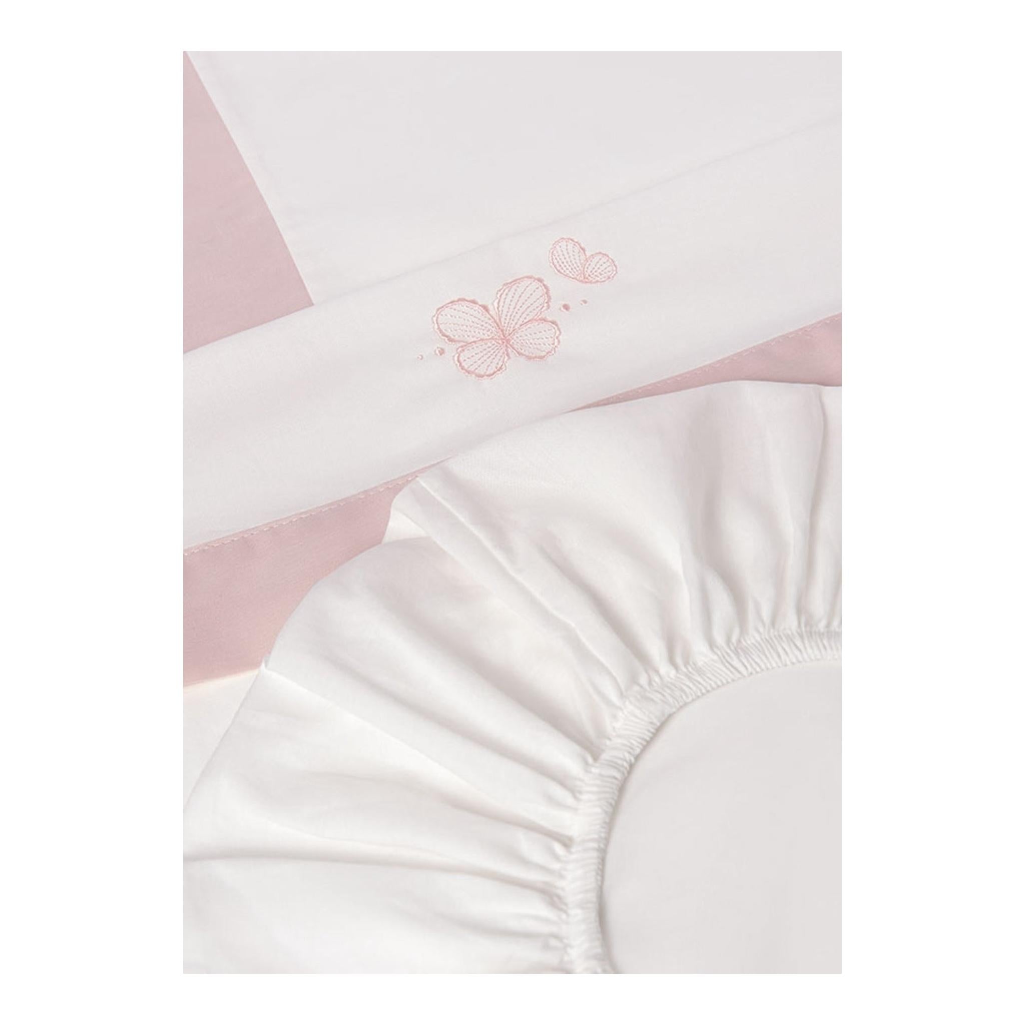 Mayoral Set Coperta 3 Pezzi Bicolore con Stampa per Neonata 946642 BIANCO/ROSA MAYORAL 