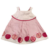 Mayoral Abito Giromanica Fantasia A Righe Bicolore per Neonata 1864 BIANCO/FUXIA MAYORAL 